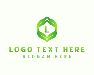 Botany - Leaf Organic Herb logo design