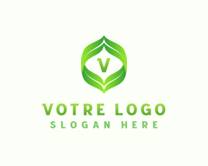 Leaf Organic Herb Logo