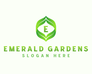 Leaf Organic Herb logo design