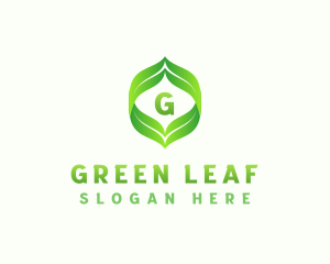 Leaf Organic Herb logo design