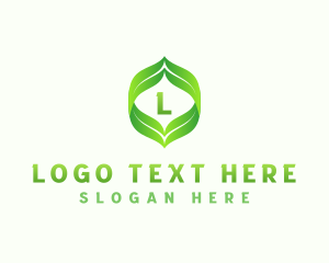 Leaf Organic Herb Logo