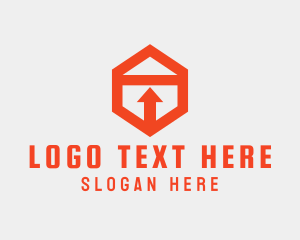 Hexagon - Arrow Logistics Movers logo design