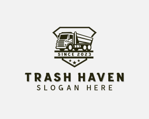 Construction Delivery Truck logo design