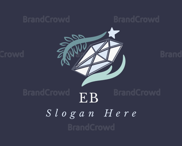 Hand Branch Diamond Logo