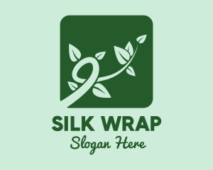 Gree Vine Leaves logo design