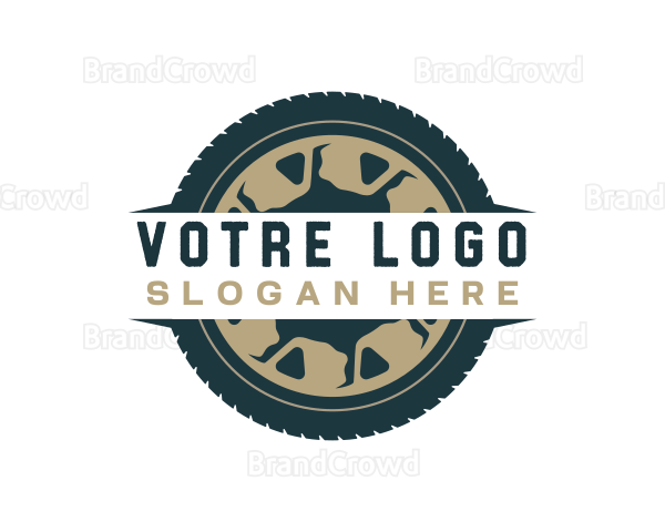 Automotive Tire Wheels Logo