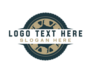 Elastic - Automotive Tire Wheels logo design