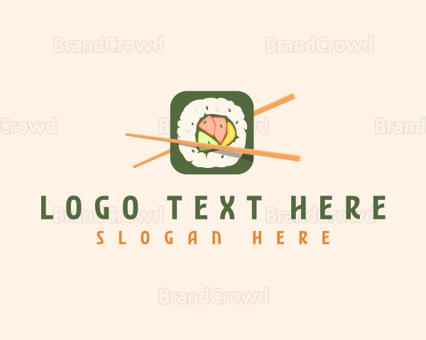 Japanese Cuisine Sushi Logo