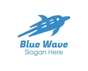 Blue - Blue Dolphin Aquarium logo design