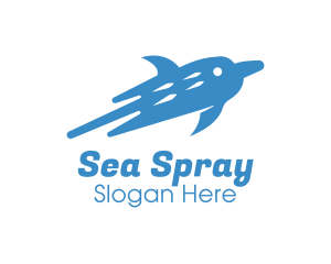 Maritime - Blue Dolphin Aquarium logo design