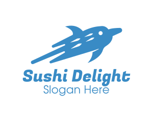 Blue Dolphin Aquarium logo design