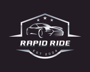 Car Driving Automotive logo design