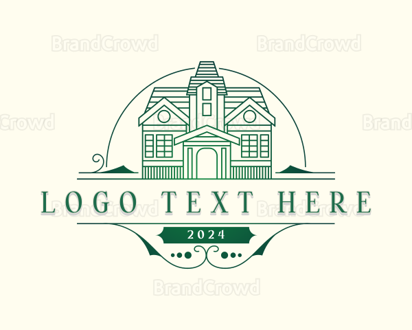 Home Builder Real Estate Logo