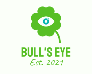 Clover Leaf Eye  logo design