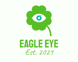 Clover Leaf Eye  logo design