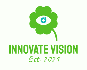 Clover Leaf Eye  logo design