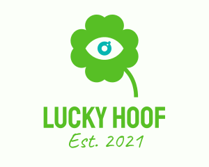 Clover Leaf Eye  logo design