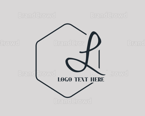 Script Brand Lettermark Logo