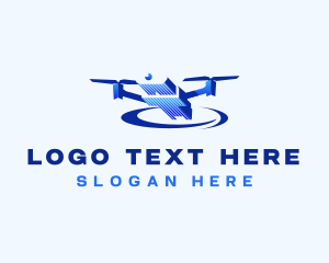 Filming - Drone Aerial Videography logo design