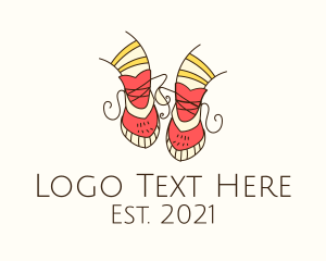 Kicks - design logo pentru pantofi pentru copii pentru copii