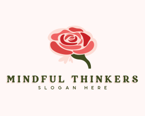 Intellectual - Brain Rose Mental Health logo design