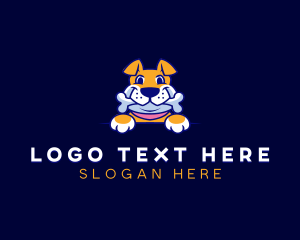 Treat - Bone Dog Pet logo design
