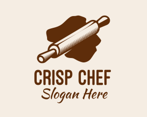 Pastry Rolling Pin logo design