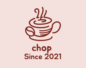 Espresso - Hot Coffee Cup logo design