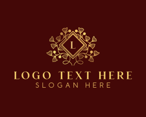 Wedding - Floral Beauty Styling logo design