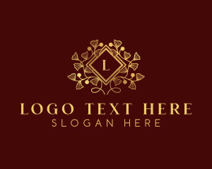 Luxury - Floral Beauty Styling logo design