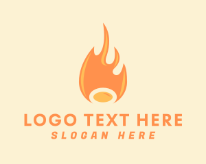 Burning - Fire Heat Energy logo design