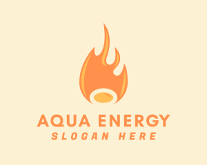 Fire Heat Energy logo design