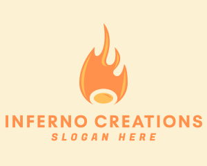 Fire Heat Energy logo design