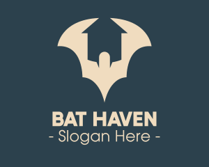 Bat - Bat House Property logo design