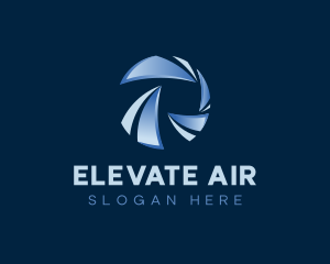 Cooling Air Ventilation logo design