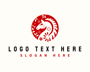 Zodiac - Horse Chinese Zodiac logo design