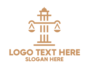 Legal Scales Pillar Logo