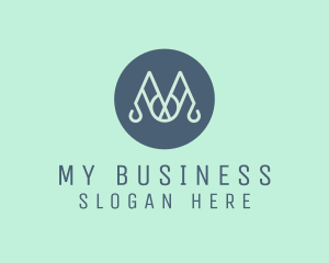 Elegant Enterprise Letter M  logo design