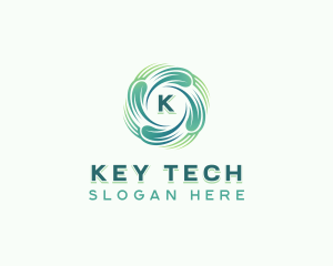 AI Technology Software logo design