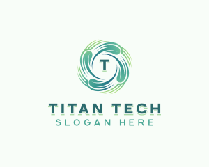 AI Technology Software logo design