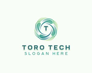 AI Technology Software logo design