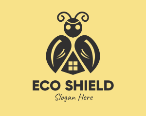 Pesticide - Insect Beetle Shelter logo design