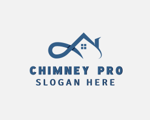 Home Roofing Builder logo design