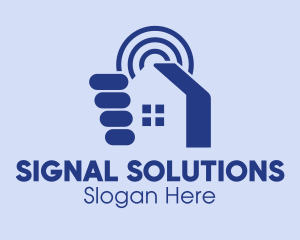 Signal - House Hunting Signal logo design