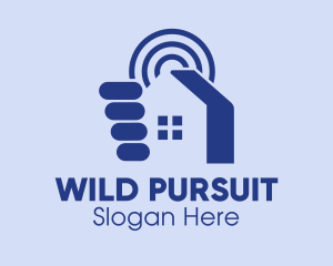 House Hunting Signal  logo design
