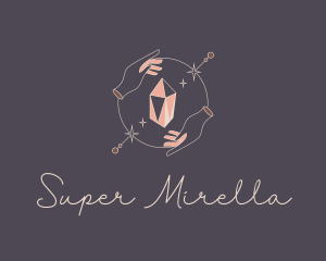 Jewel - Mystic Hand Jewelry logo design