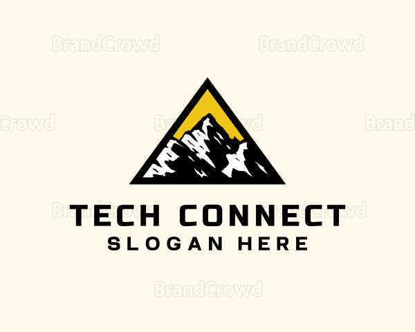 Mountain Outdoor Peak Logo