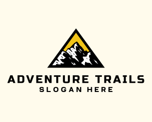 Mountain Outdoor Peak logo design