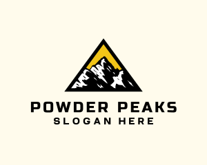 Mountain Outdoor Peak logo design