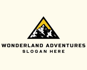 Mountain Outdoor Peak logo design